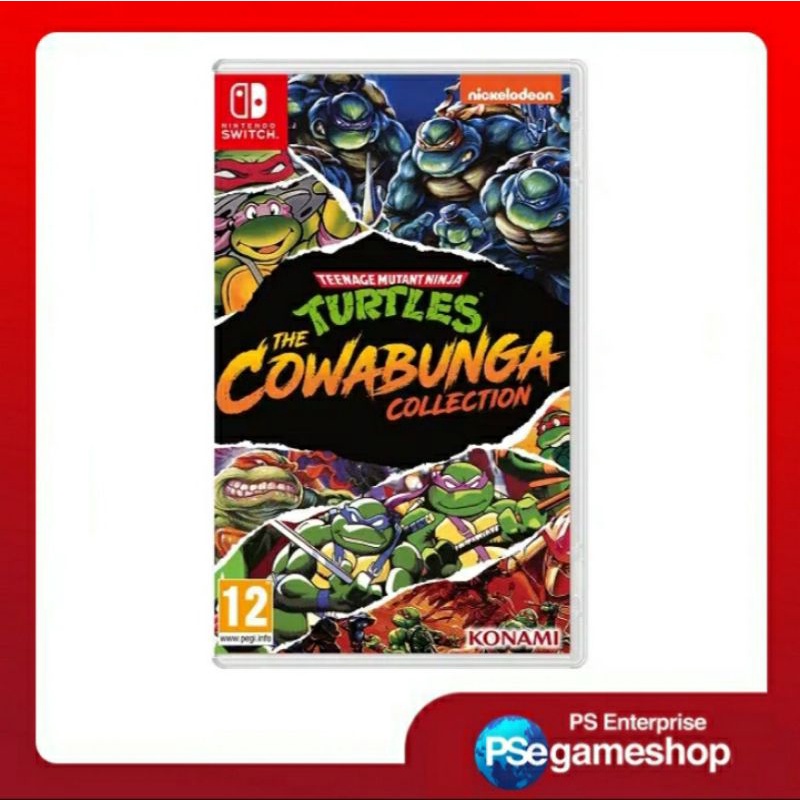 Switch Teenage Mutant Ninja Turtles Cowabunga Collection (Euro/English)