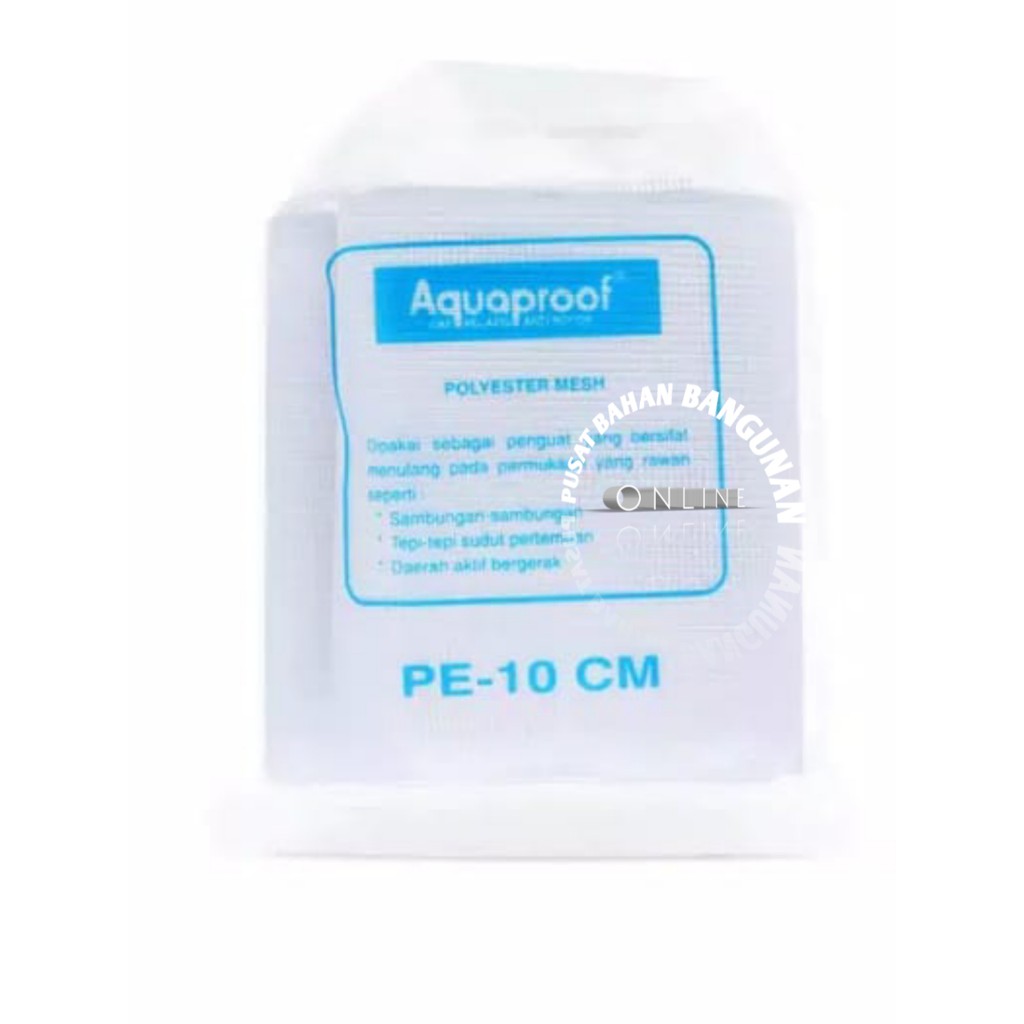 Serat Fiber Aquaproof/ Serat Tisu Aquaproof / POLYESTER MESH AQUAPROOF/Serat Anti Bocor