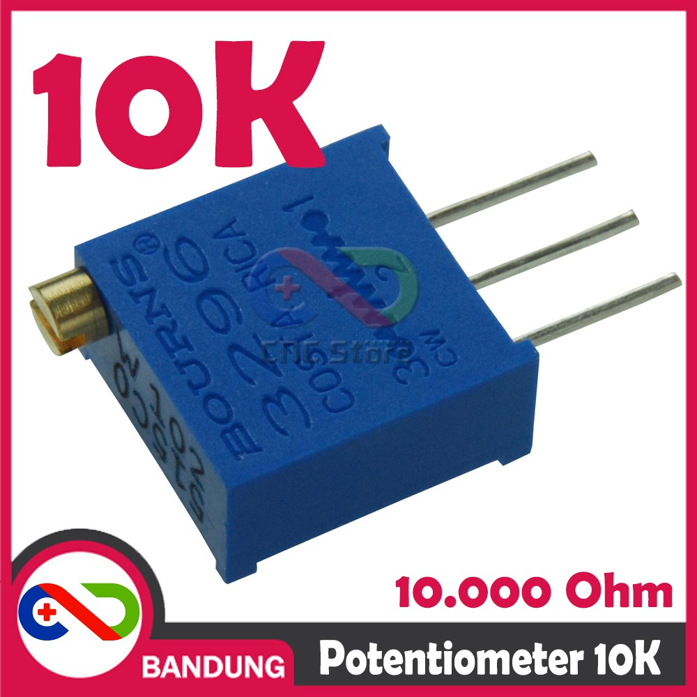 POTENSIO TRIMER 10K OHM 10000 OHM 10.000 OHM TRIMPOT MULTITURN VR 32