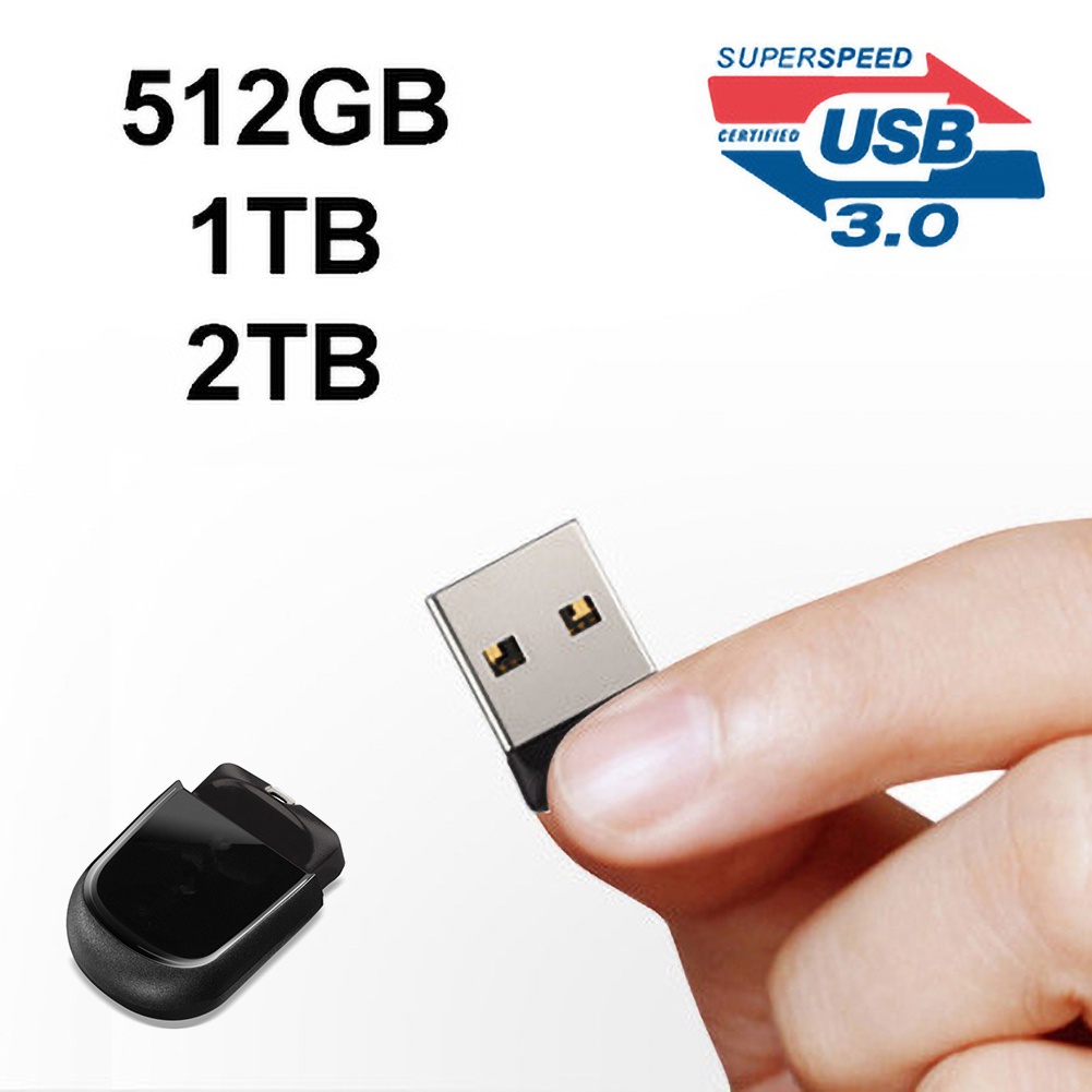 Huluboy Flashdisk USB 3.0 Kecepatan Tinggi 512GB 1TB 2TB