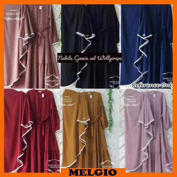MELGIO - Nabila Gamis Set