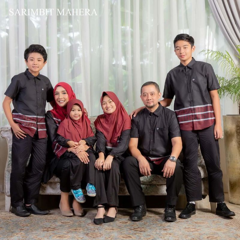 Elzatta Stelan tunik dan celana anak perempuan