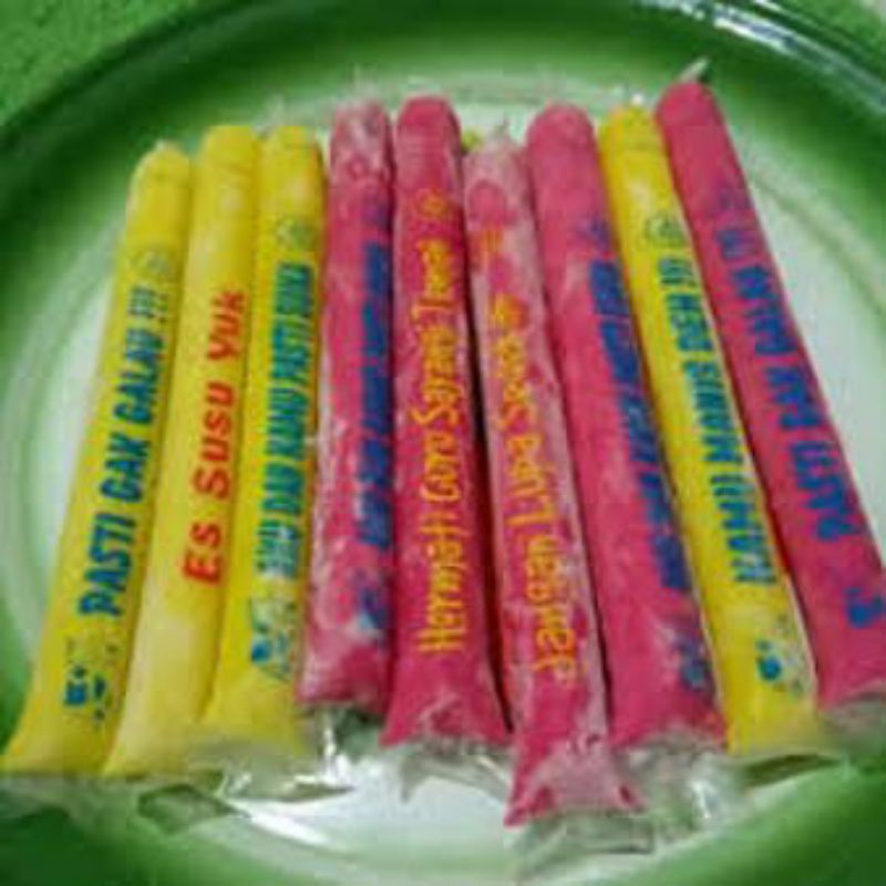 

plastik es Mambo sablon isi 100
