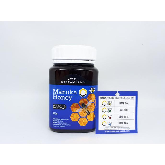 

Spesial Promo - Madu Streamland Manuka Honey Umf5+ 500 Gram Original New Zealand