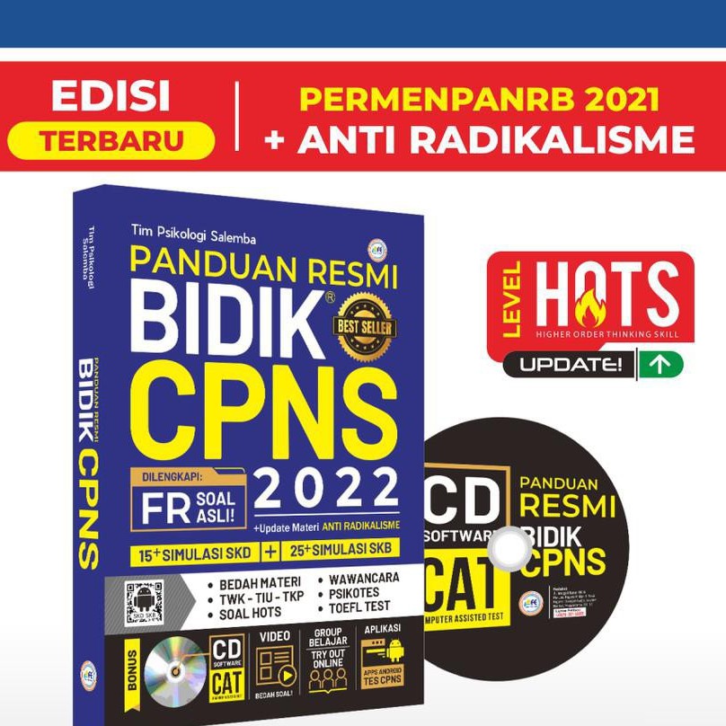 BUKU CPNS 2021 TERBARUPANDUAN RESMI BIDIK CPNS 2021