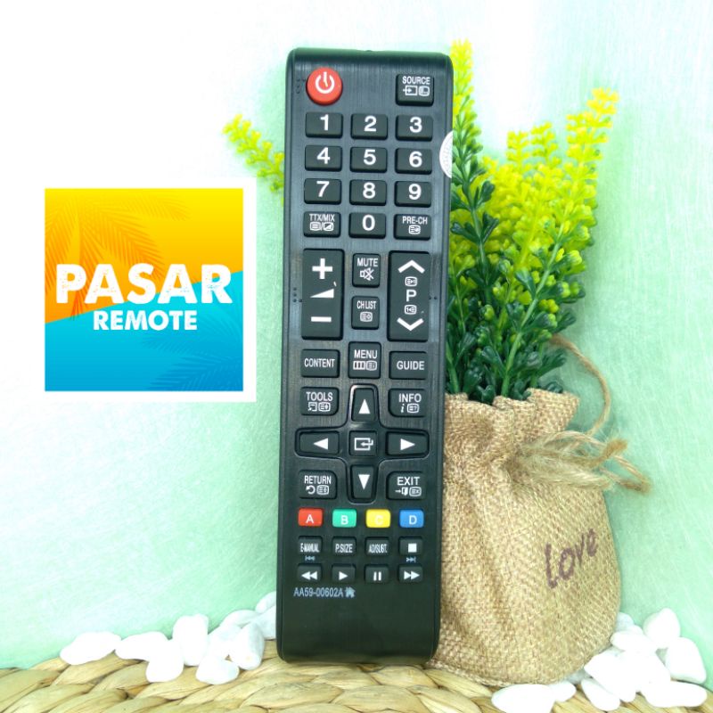 REMOTE TV SAMSUNG LED LCD  / REMOT TV SAMSUNG TANPA SETTING / REMOT TV SAMSUNG LANGSUNG PAKAI - C5