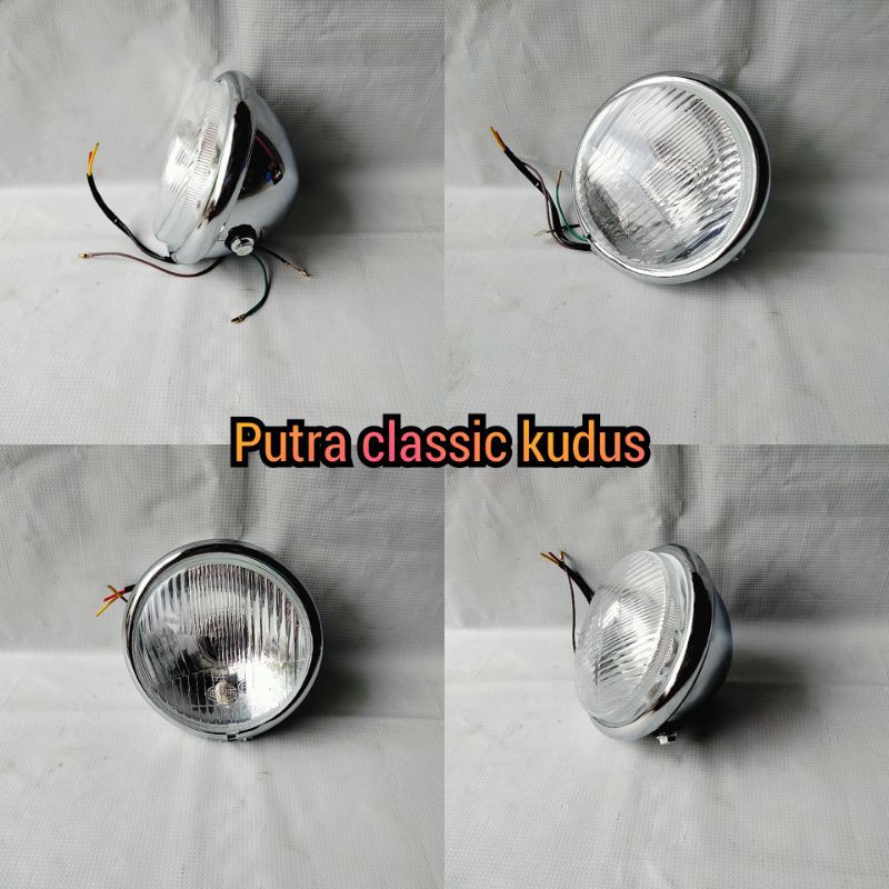 headlamp autopal H4 lampu depan cb gl megapro tiger