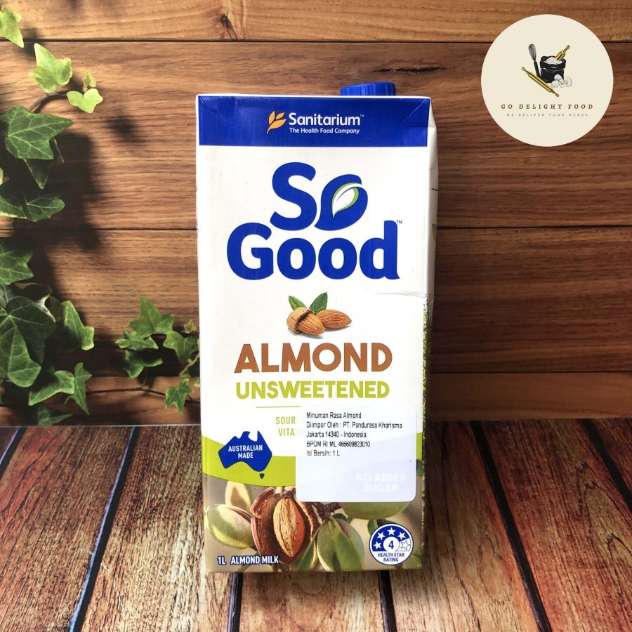 Jual Sanitarium So Good Almond Milk Unsweetened (Harga Per Karton