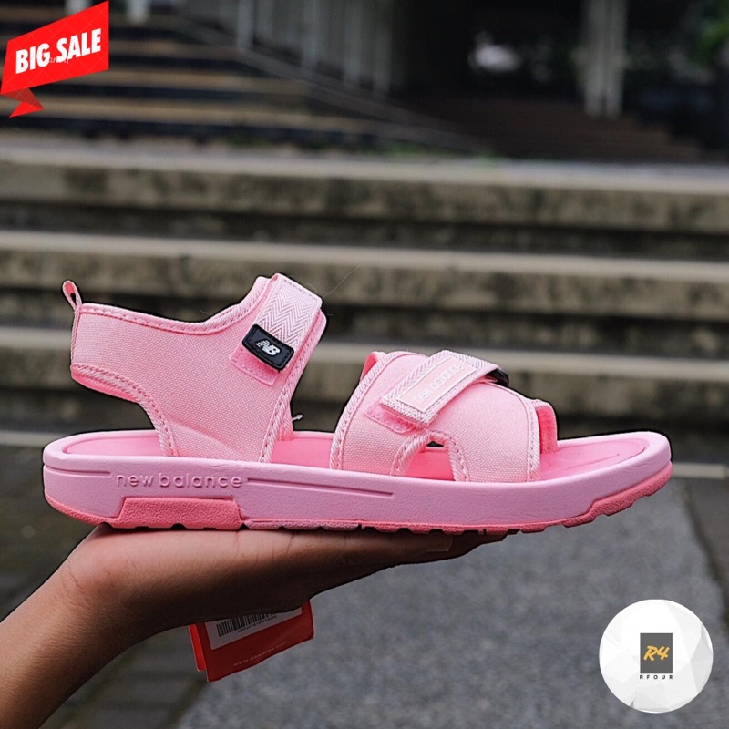 SANDAL NEW BALANCE CARAVAN BEACH PINK ORIGINAL 100%