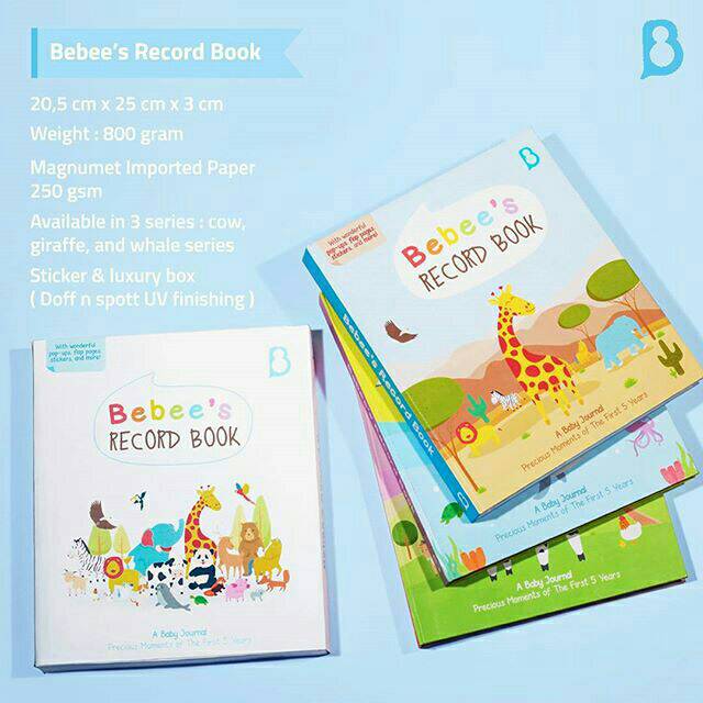 first 5 years baby record book