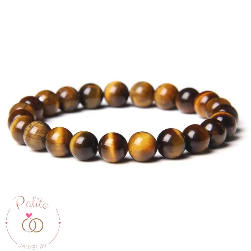 [Bayar di Tempat] GELANG BATU BIDURI SEPAH MATA HARIMAU TIGER EYE ASLI ORIGINAL