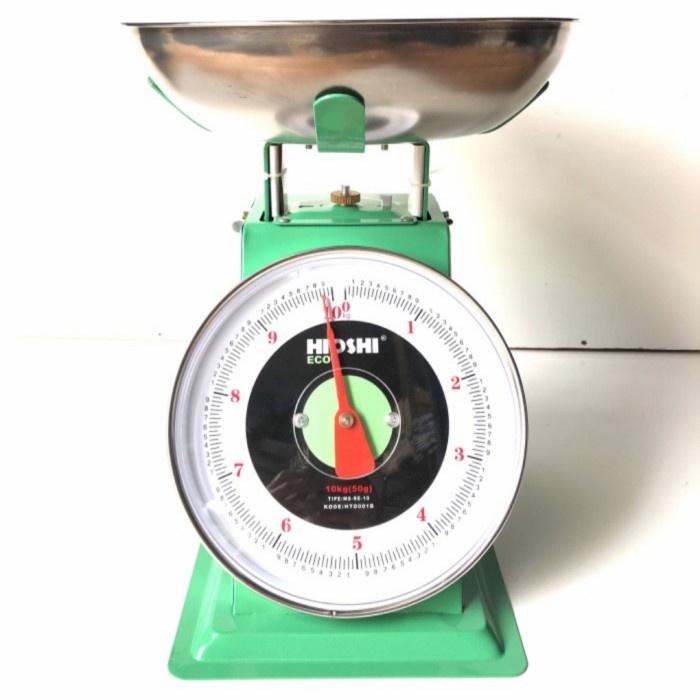Timbangan Duduk 5Kg 10Kg 15Kg 20Kg Hioshi Eco Manual / Timbangan Kue