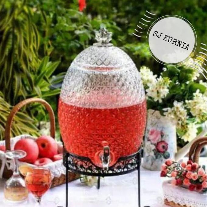 Dispenser Kaca Nanas Vicenza 10 Liter