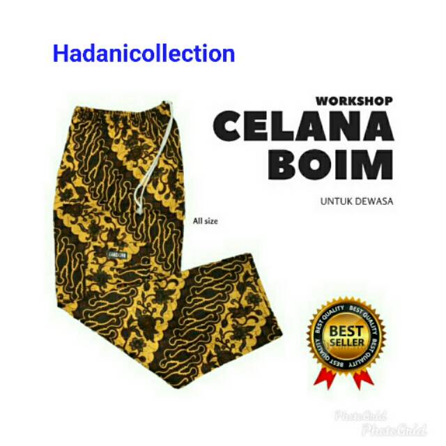 celana boim berbagai ukuran/Celana boim MURAH dewasa / celana batik dewasa dan jumbo terlaris murah harga terjangkau