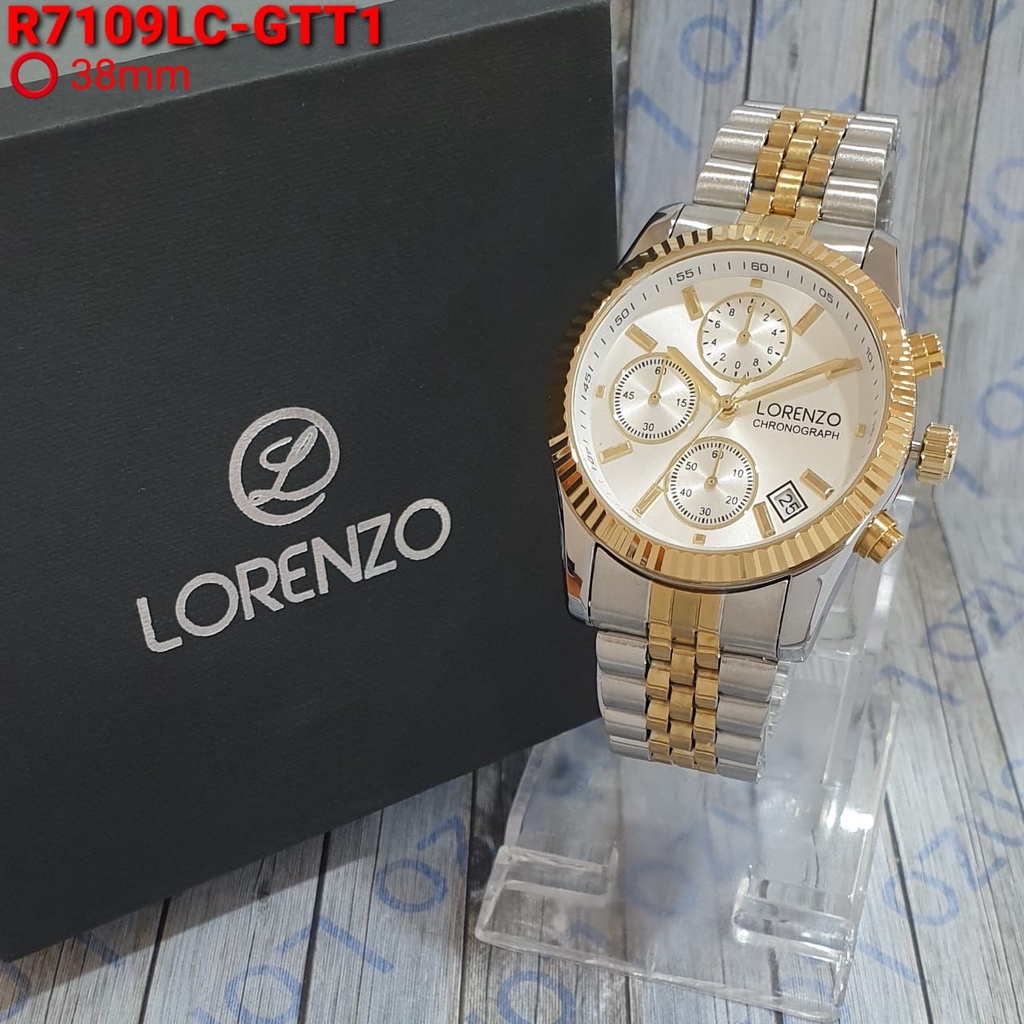 Jam Tangan Wanita LORENZO R7109LC Original Murah