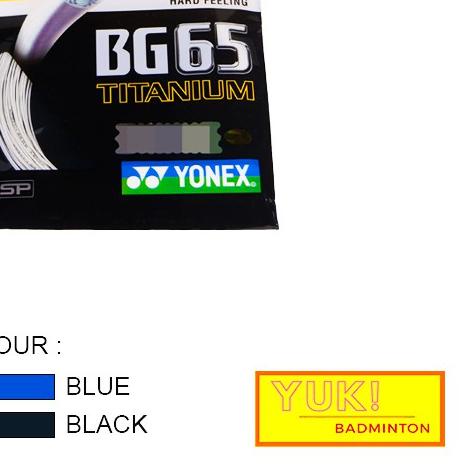 Senar Raket Badminton BG 65 TI / BG 65 TITANIUM