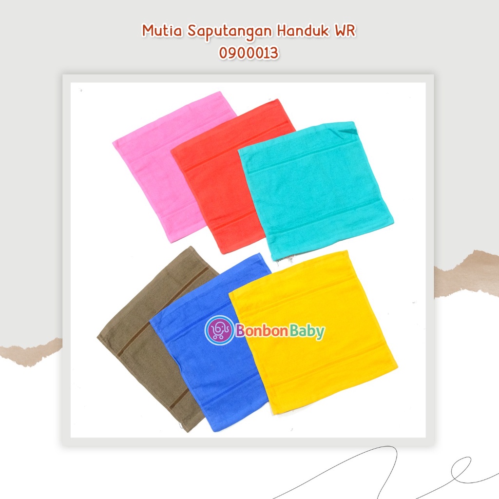 Paling murah !!! Sapu tangan Handuk Murah Putih / Warna