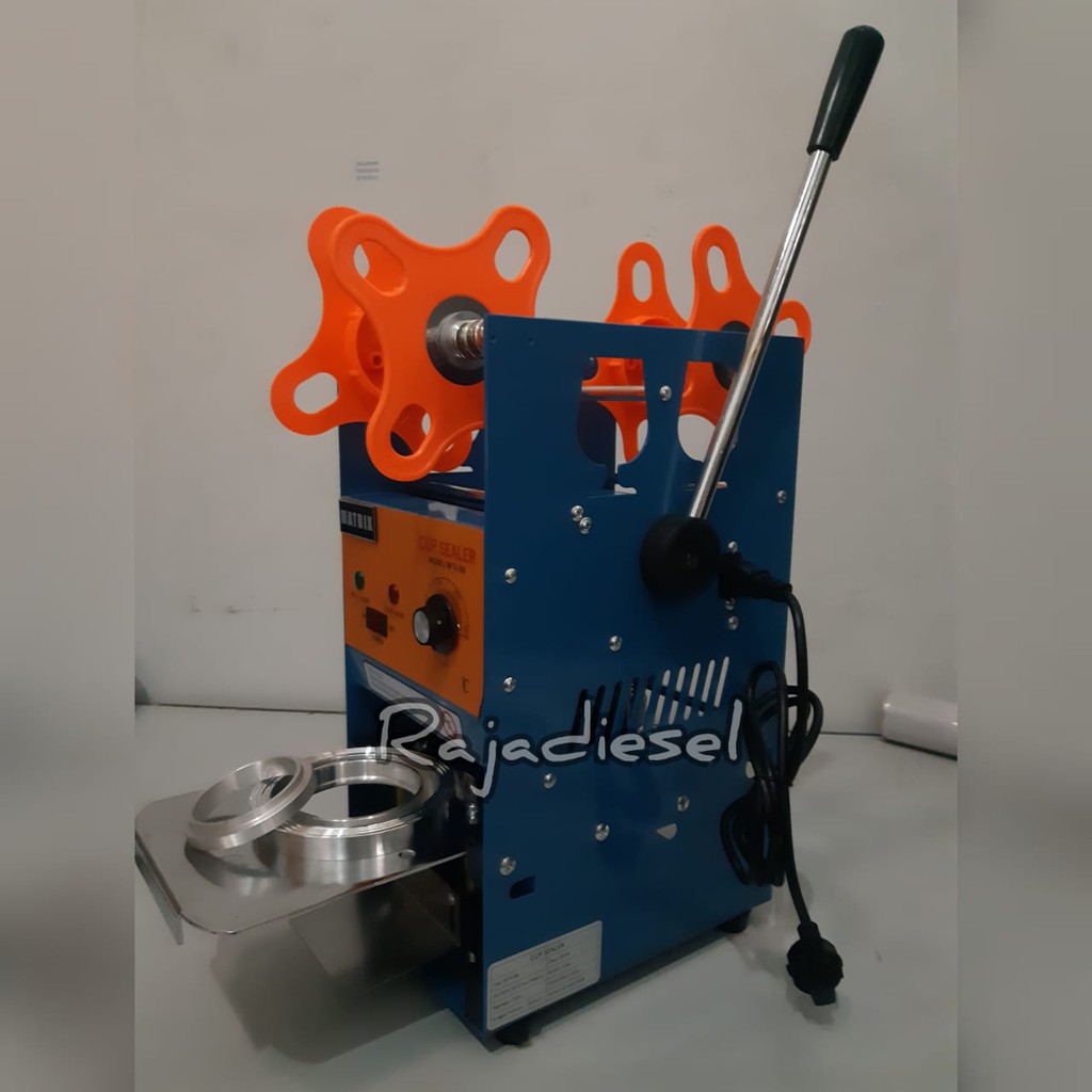 MESIN PRES MINUMAN GELAS PLASTIK CUP SEALER IMD