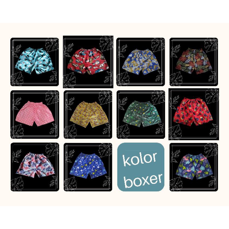 KOLOR PRIA, KOLOR, WANITA, KOLOR HITS, KOLOR KEREN, KOLOR LUCU, BOXER