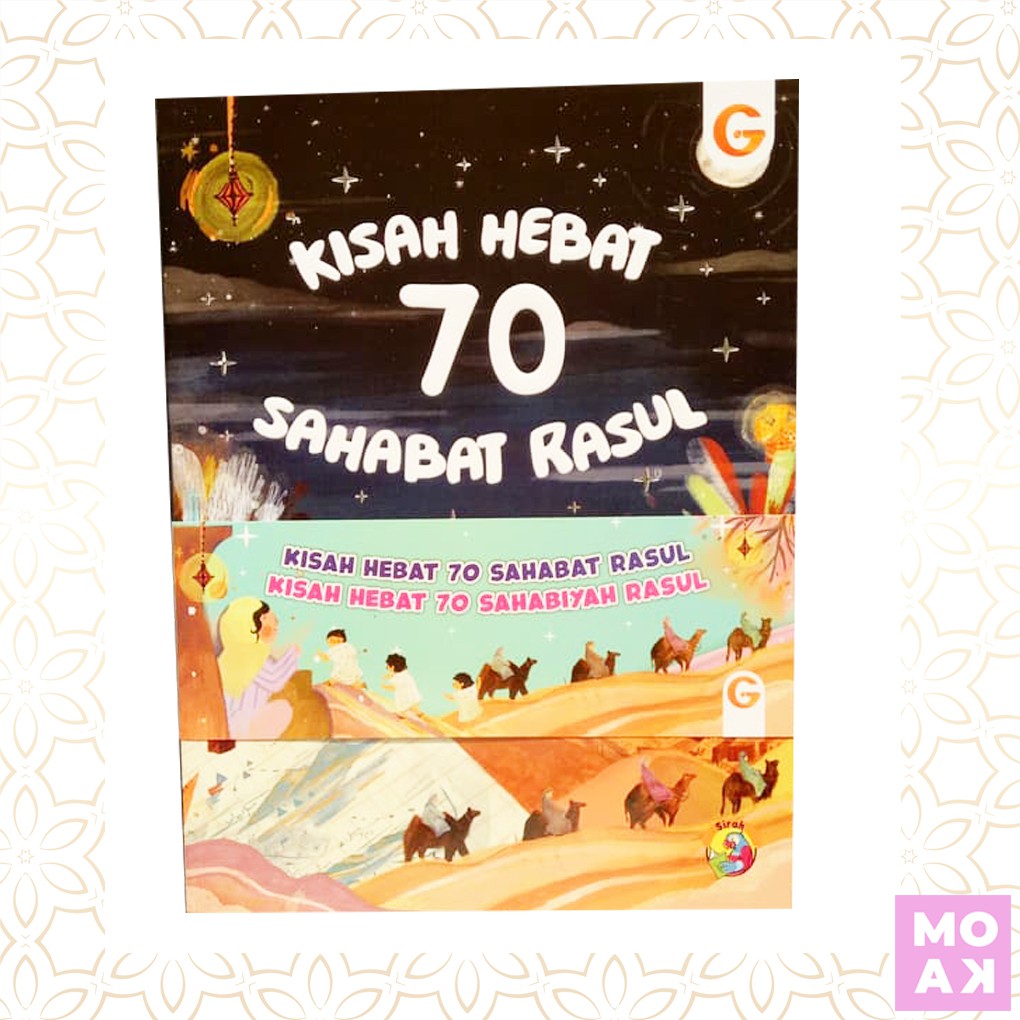 Buku Anak Kisah Hebat 70 Sahabat Rasul, Sahabat Nabi Buku cerita anak