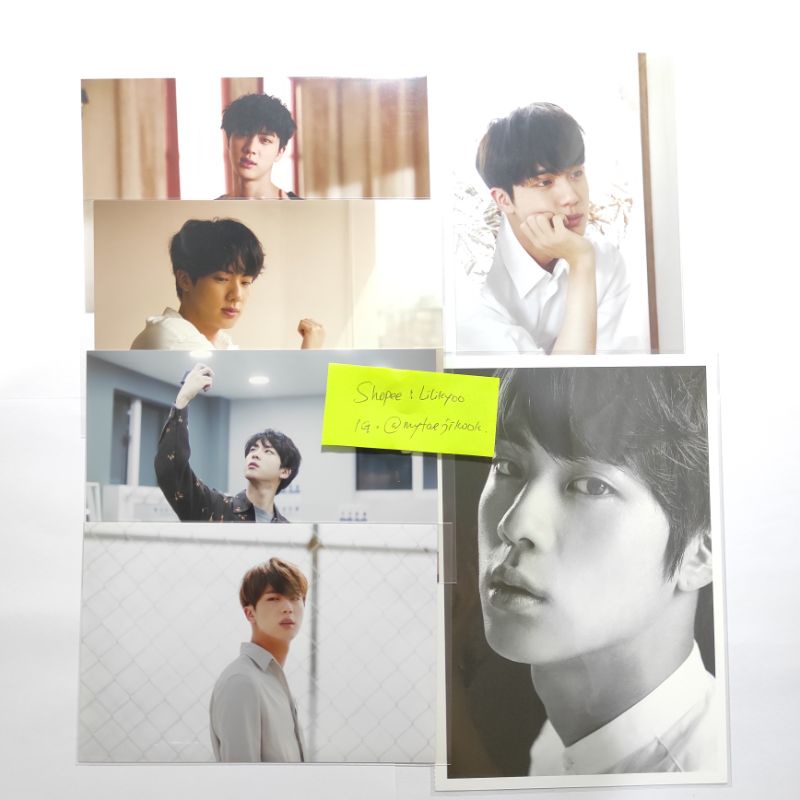 ready stock bts oneul exhibition season 1 set jin live photo wings face photo oh always s1 bkn s2 s3