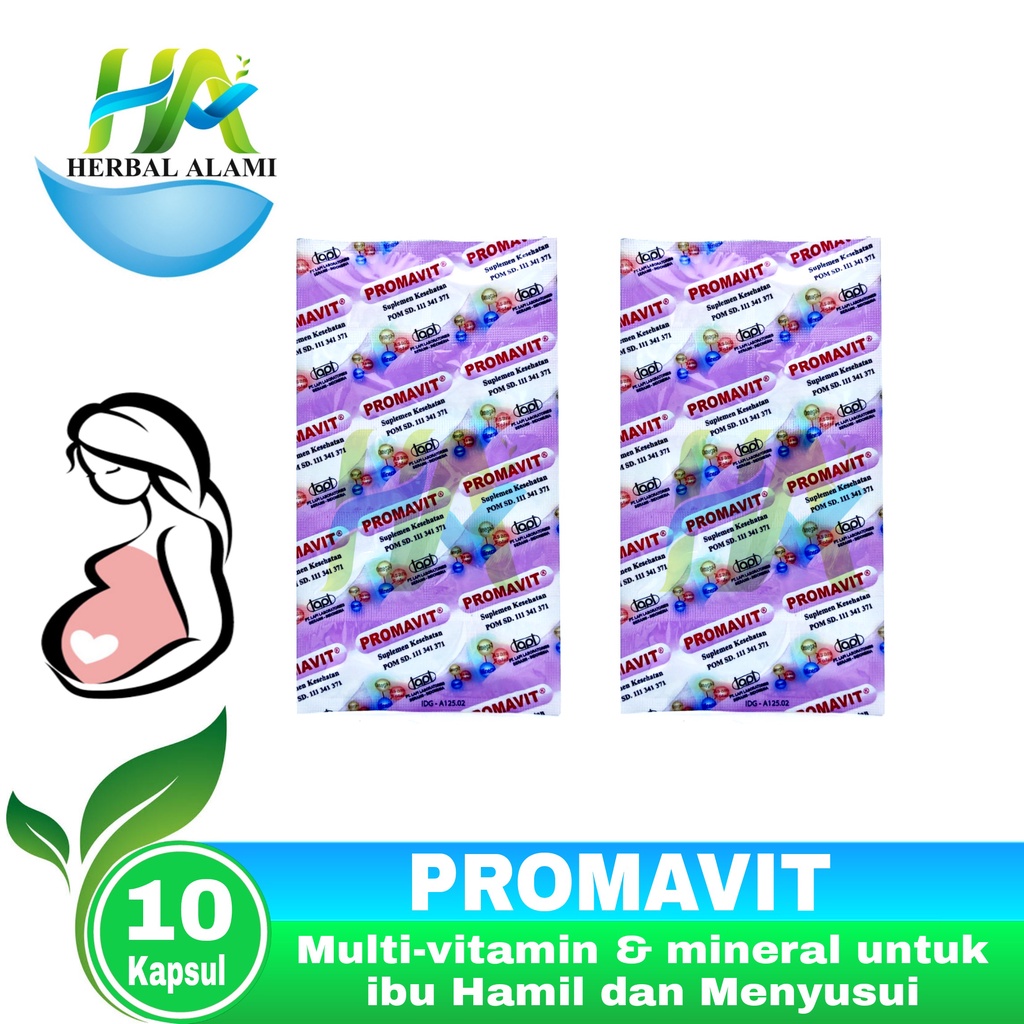 Promavit Kapsul Persetrip - Vitamin Ibu Hamil &amp; Menyusui