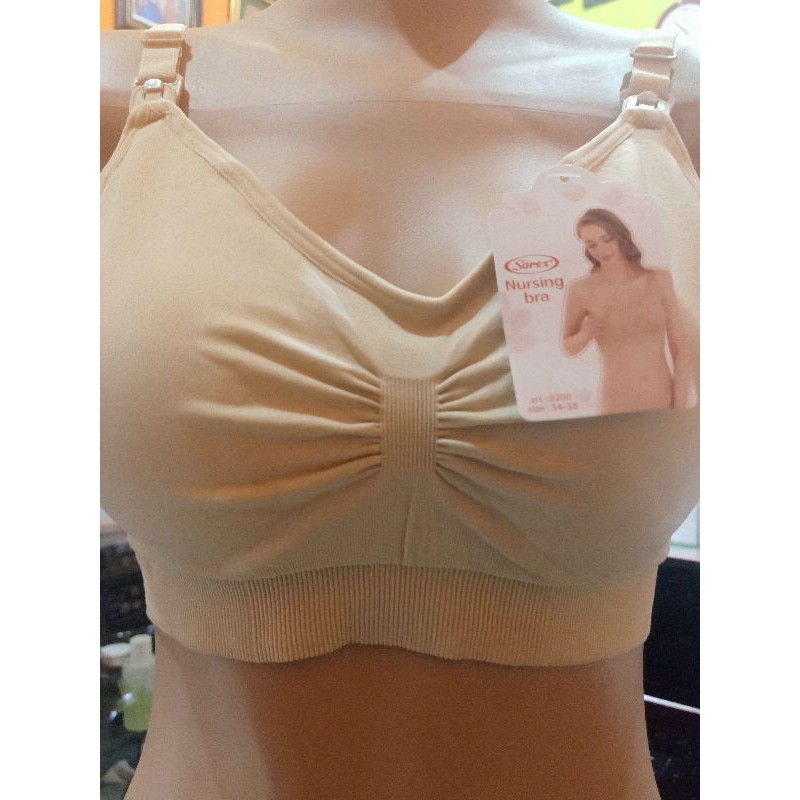 BH Menyusui (Nursing Bra) sorex 8200 Kait 3 Busa Sedang Tanpa kawat seamless 34-42