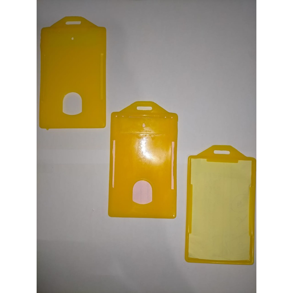 Tempat Casing ID Card/Frame ID Card/Name Tag ID Card - Kuning