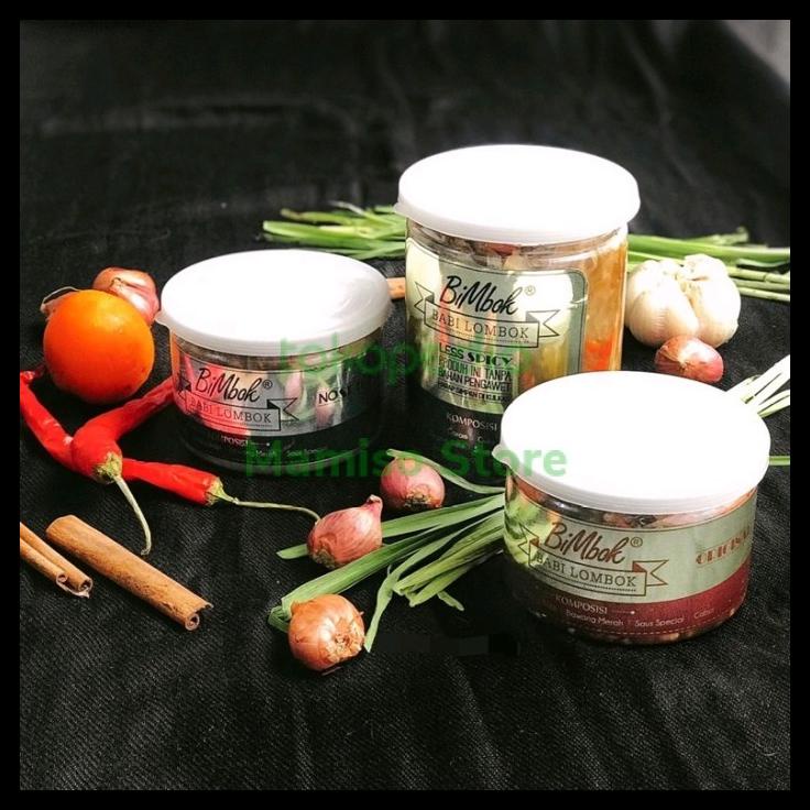 

TERBARU BABI LOMBOK BIMBOK 320 GRAM LEVEL PEDAS SEDANG TIDAK PEDAS PROMO