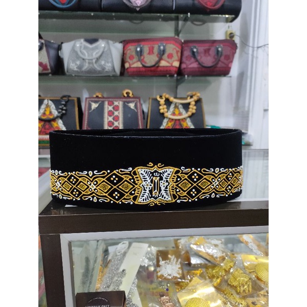 peci | songkok khas Aceh / peci motif pintu aceh