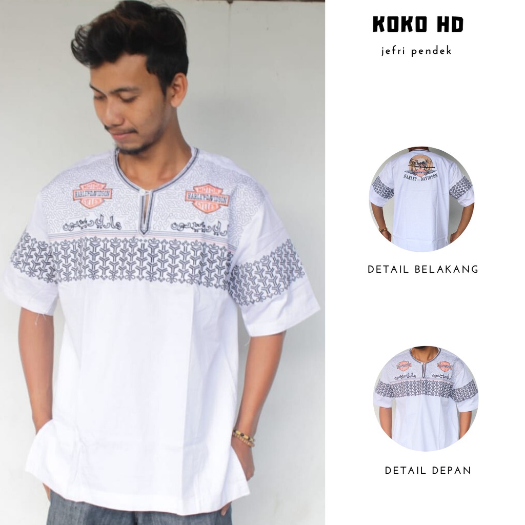 KOKO JEFRI KOKO HARLEY DAVIDSON  KOKO HARLEY DAVIDSON JEFRI LENGAN PENDEK  KOKO DEWASA