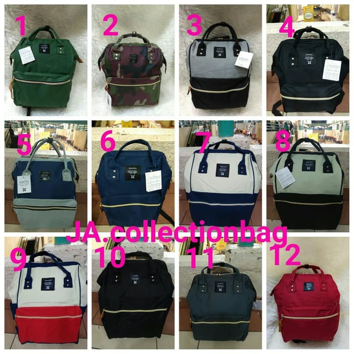 5291DU Chanel Vintage Quilted Leather Backpack Tas Ransel Import Cewek Wanita Perempuan Batam