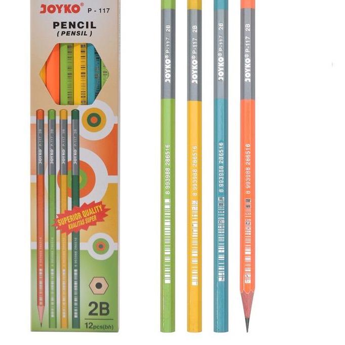 

❖IMPORT❖ Pensil 2B Joyko P-117 ( 12 pcs ) produck vyralral