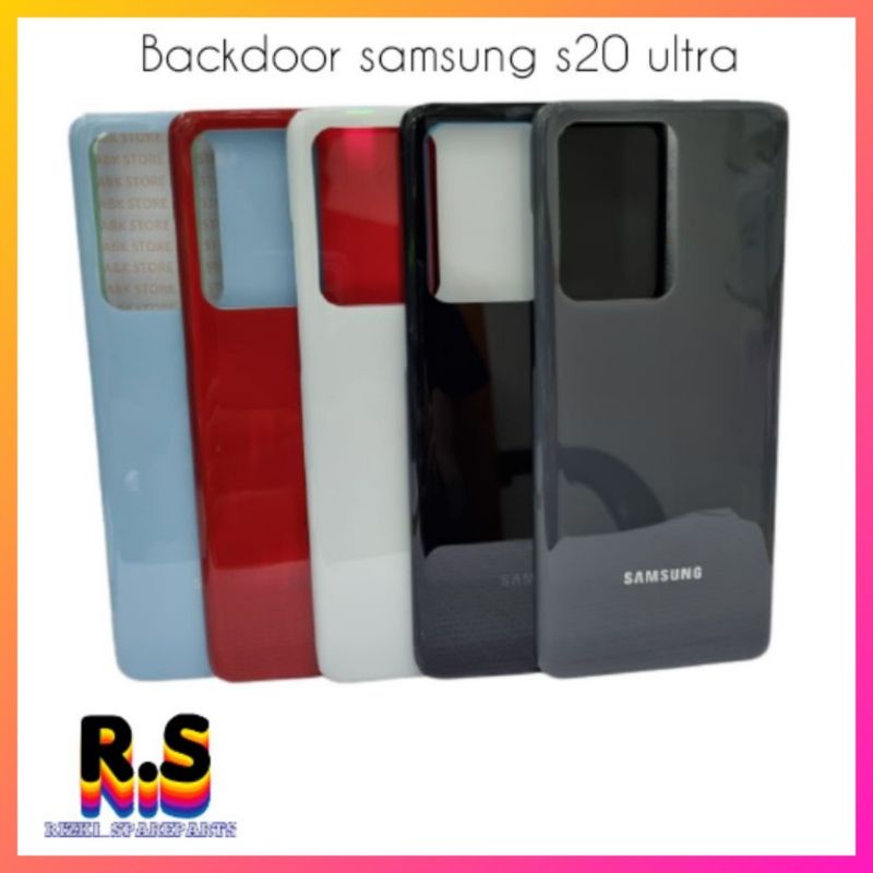 BACKDOOR BACK COVER TUTUP BELAKANG SAMSUNG GALAXY S20 ULTRA ORIGINAL