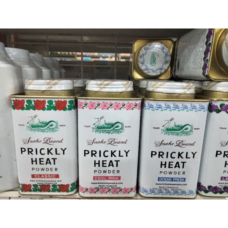 Bedak Gatal PRICKLY HEAT / BEDAK GATAL CAP ULAT
