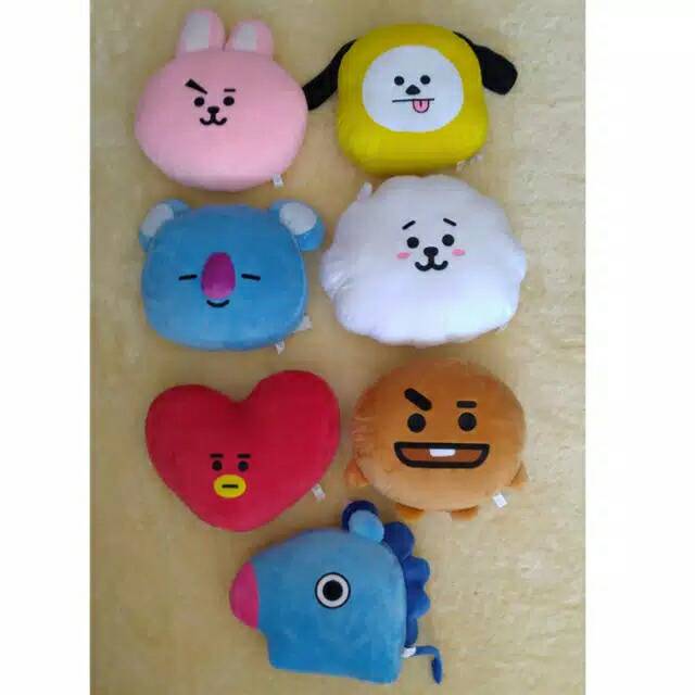 BT21 BANTAL BONEKA/BT21 BANTAL MURAH/BT21 TATA/BT21 COOKY/BT21 SHOOKY/BT21 RJ/BT21KOYA/BT21 o