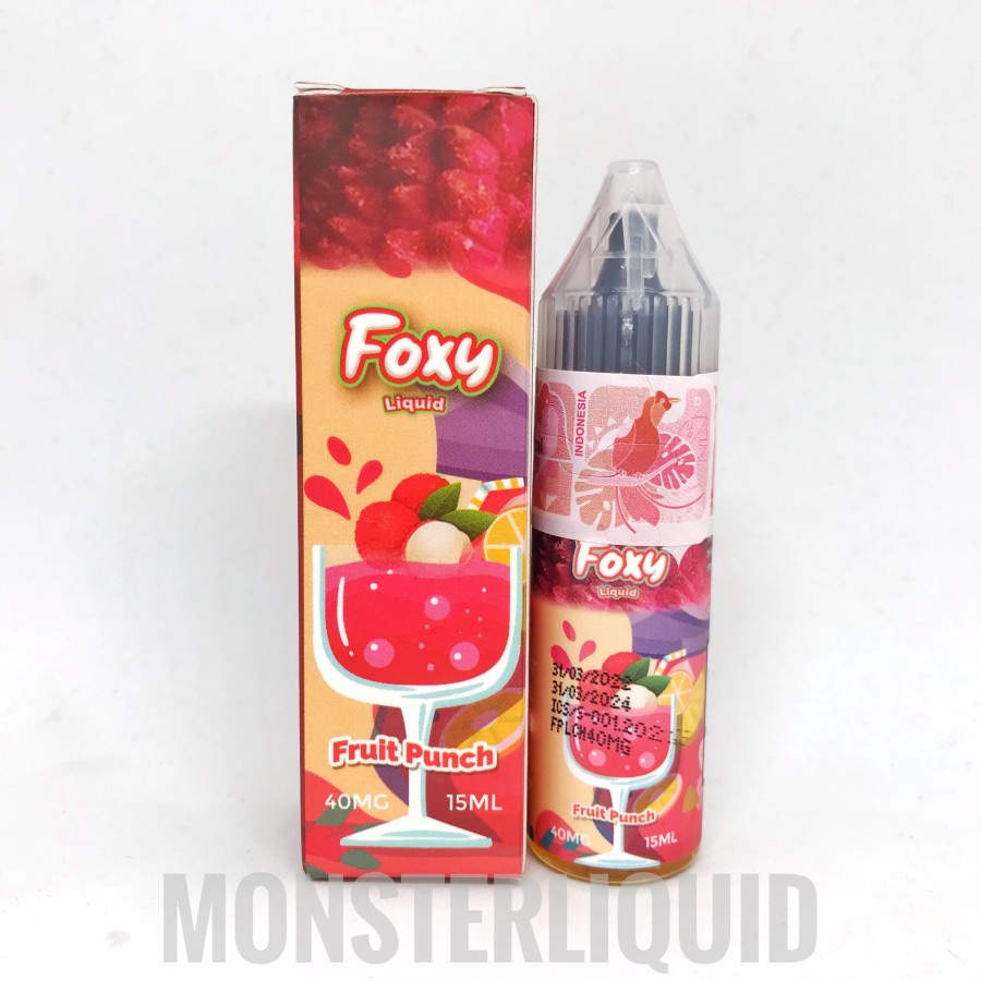 SALT FOXY FRUIT PUNCH LYCHEE 40MG 15ML