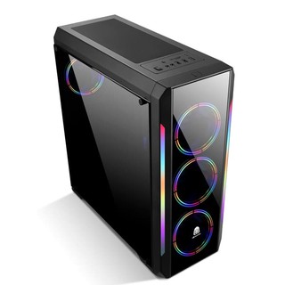 Jual PC Gaming Intel i7 4790 VGA RX 550 4GB DDR5 RAM 16GB Include LED