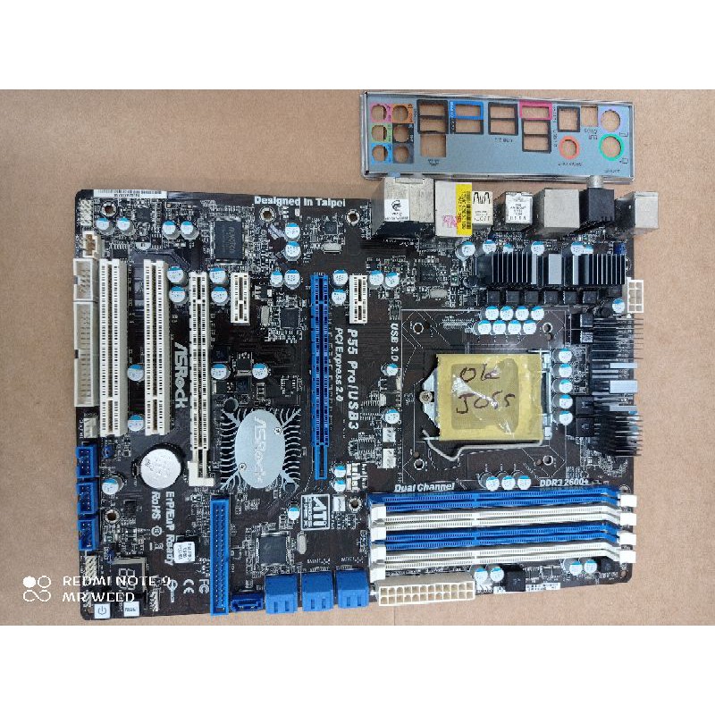 Mobo ASROCK P55 PRO / USB3 socket Lga 1156 ddr3 slot4 of board vga
