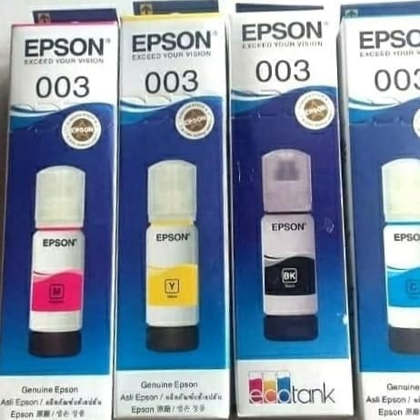 

Segera Miliki Tinta Epson 003 Bottle Satu Set Limited