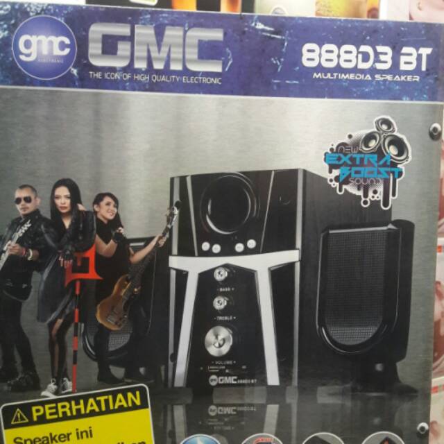 GMC 888D3 BT Multimedia Speaker