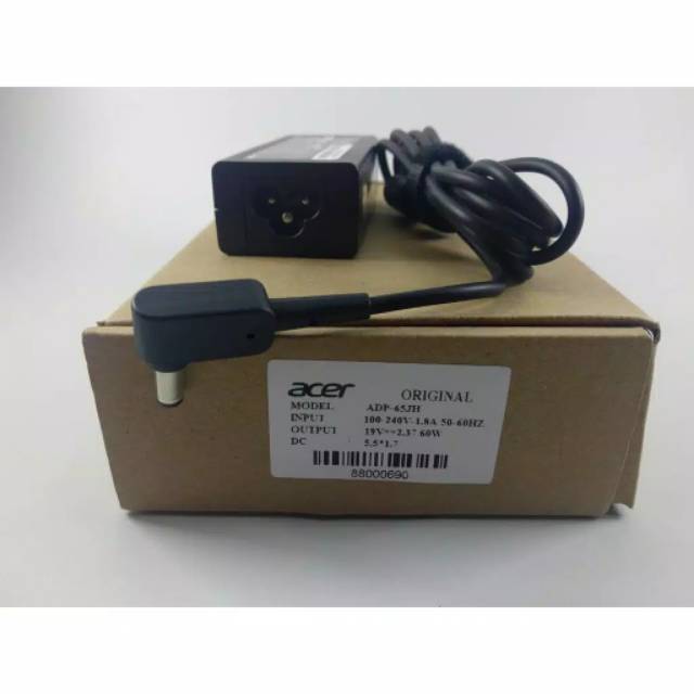 Adaptor Charger Original Acer Aspire E5-422, E5-473, E5-522, E5-532 E5-475G 19V 2.37A (5517)