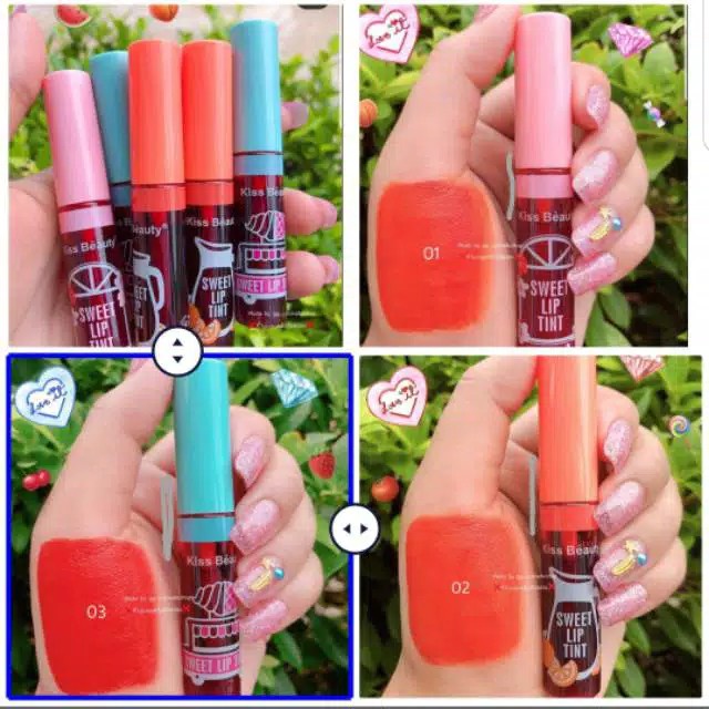 cod terlaris kiss beauty sweet lip tint