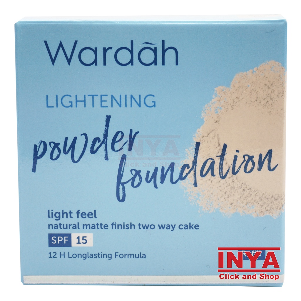 WARDAH LIGHTENING POWDER FOUNDATION 03 SHEER PINK 12gr REFILL