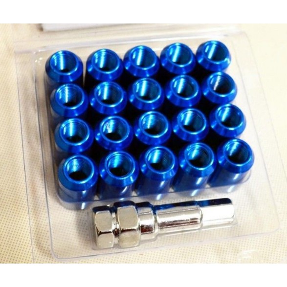 Lugnut 1.5 mm Blue Lug Nut Baut Roda Biru