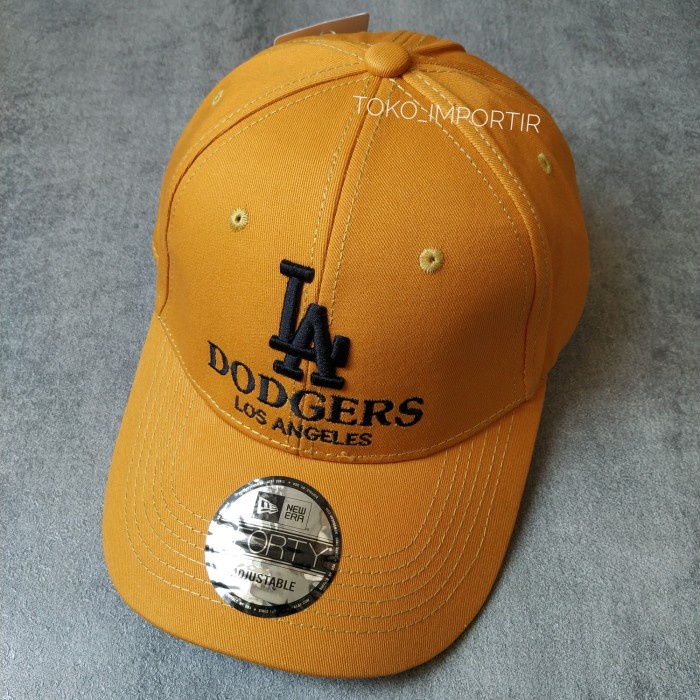 Topi Pria topi LA dodgers LA MLB topi baseball pria import mirror - Putih(H4J6) Topi Pria Distro Top