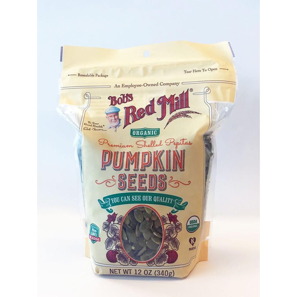

BOB'S RED MILL ORGANIC PUMPKIN SEEDS 340GR