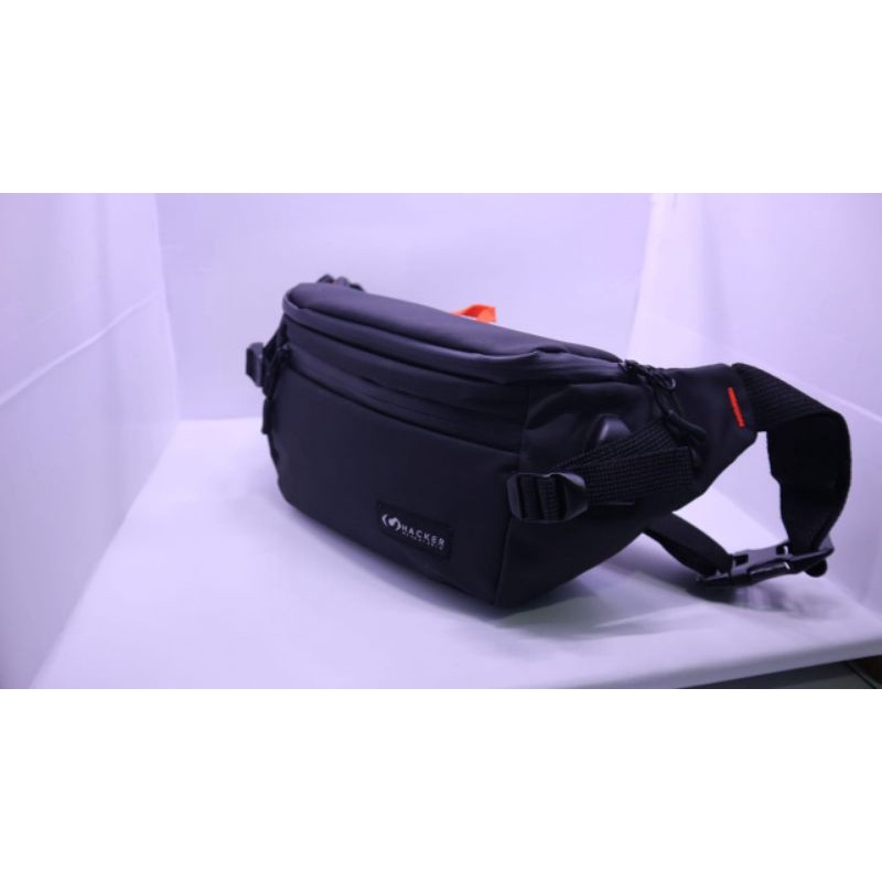 Jual tas waist bag pria waterproof original - hacker original