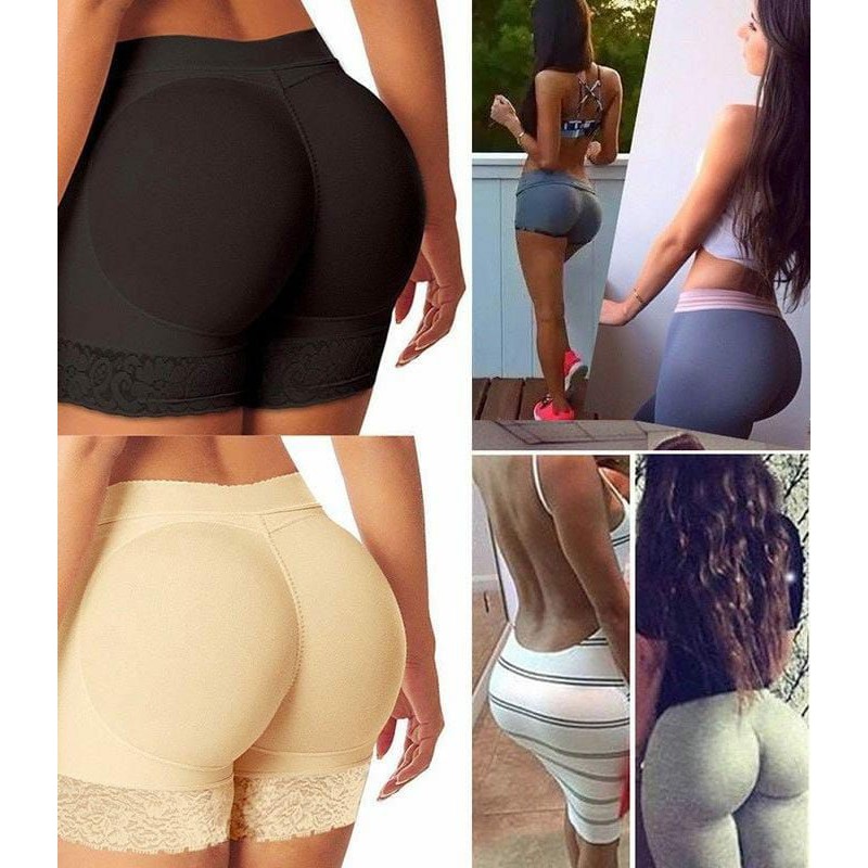 viralkan CELANA PANTAT korset bokong busa tebal palsu wanita renda pengangkat bokong ori import