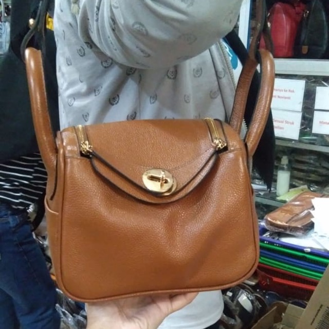 lindy mini asli kulit liantyka